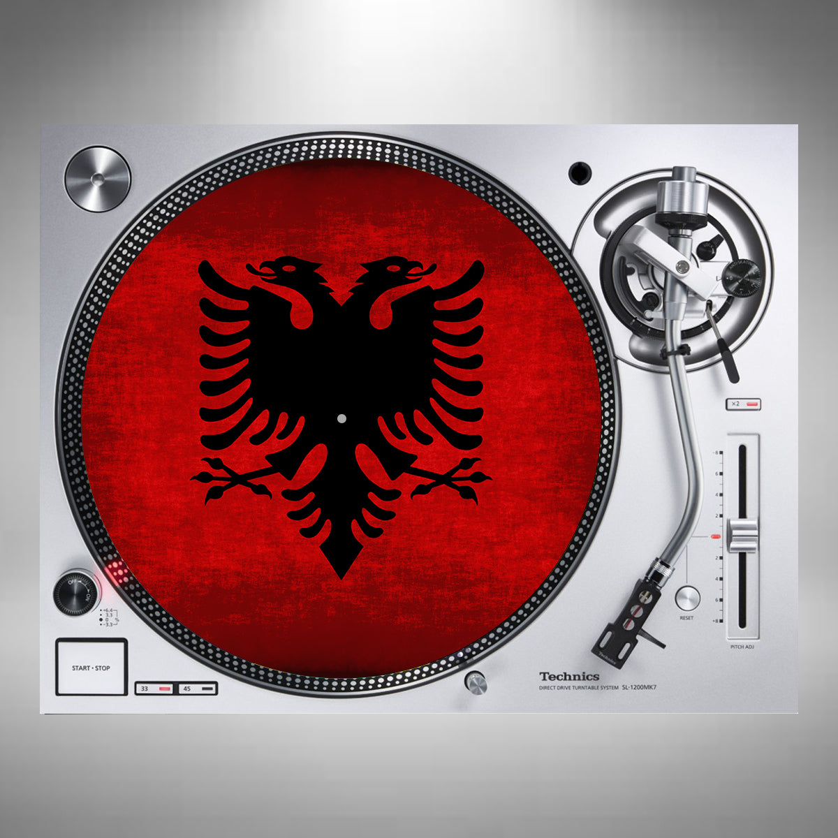Albania Flag Slipmats