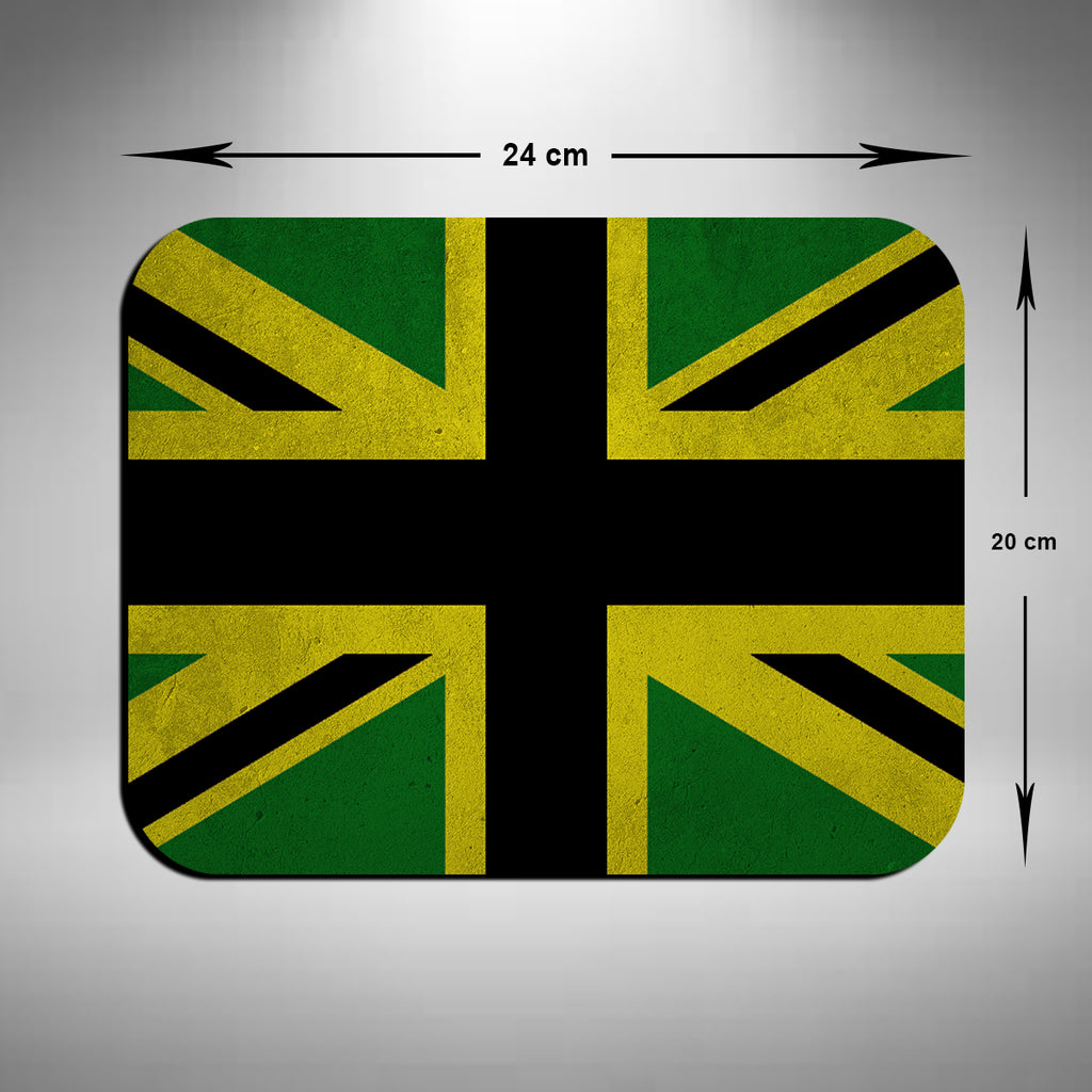 British Jamaican Flag Mouse Mat