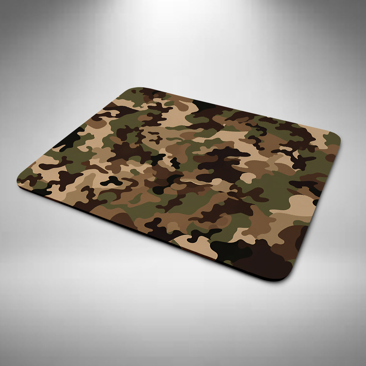 Camouflage Brown Mouse Mat