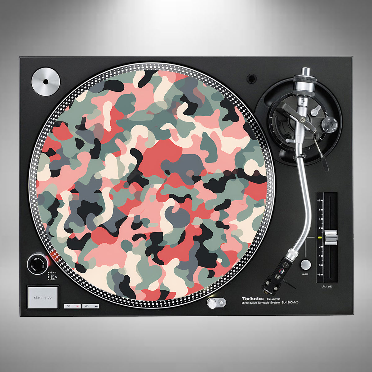 Camouflage Pink and Grey Slipmats