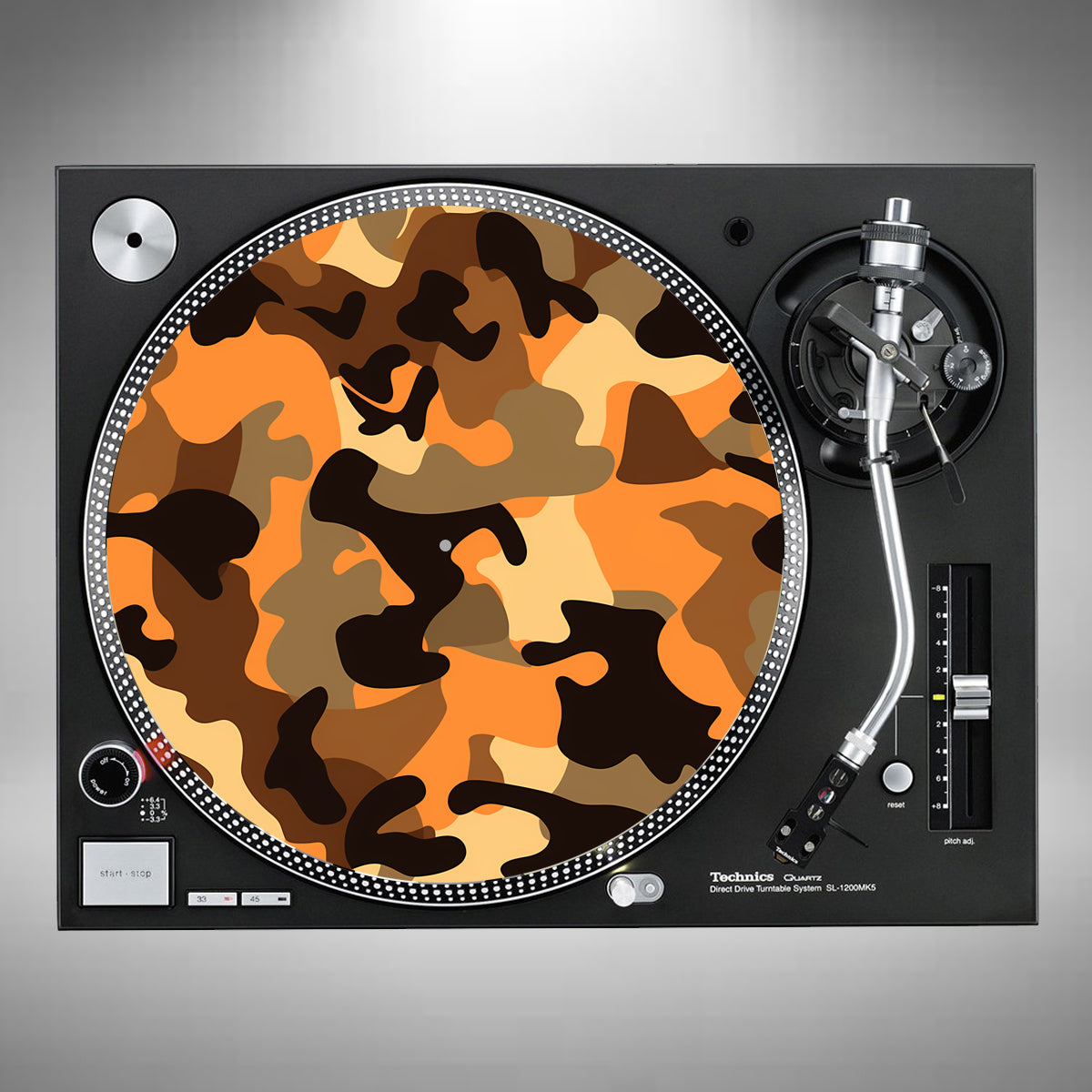 Camouflage Orange Slipmats