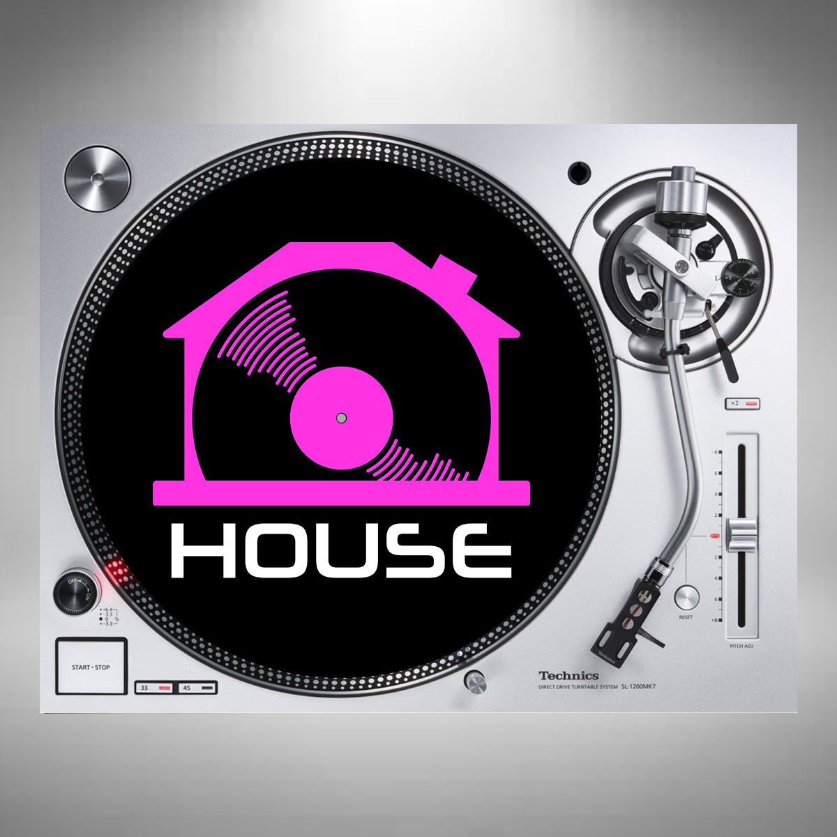 House Music Slipmats Pink