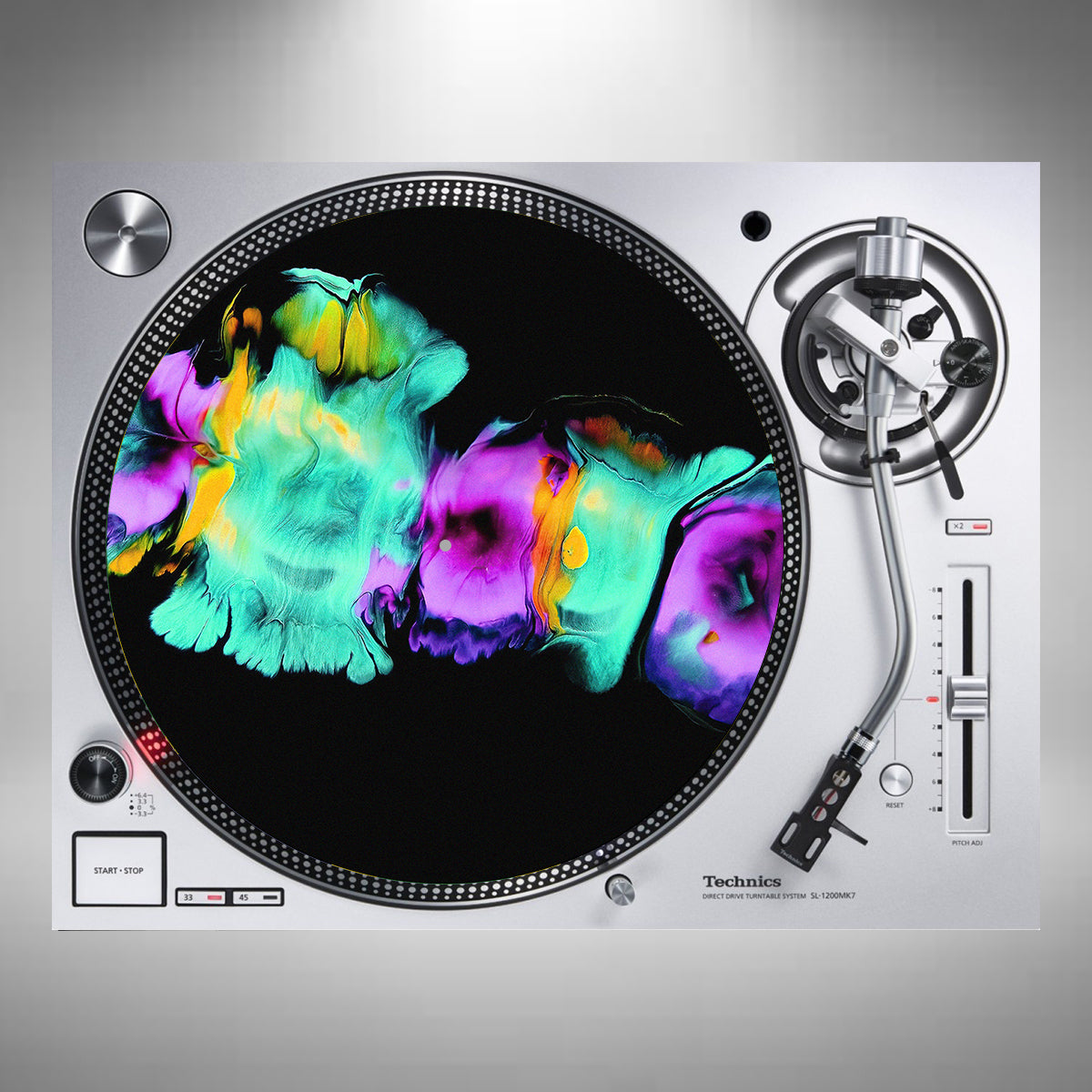 Liquid Acrylic Looking Slipmats Design 1