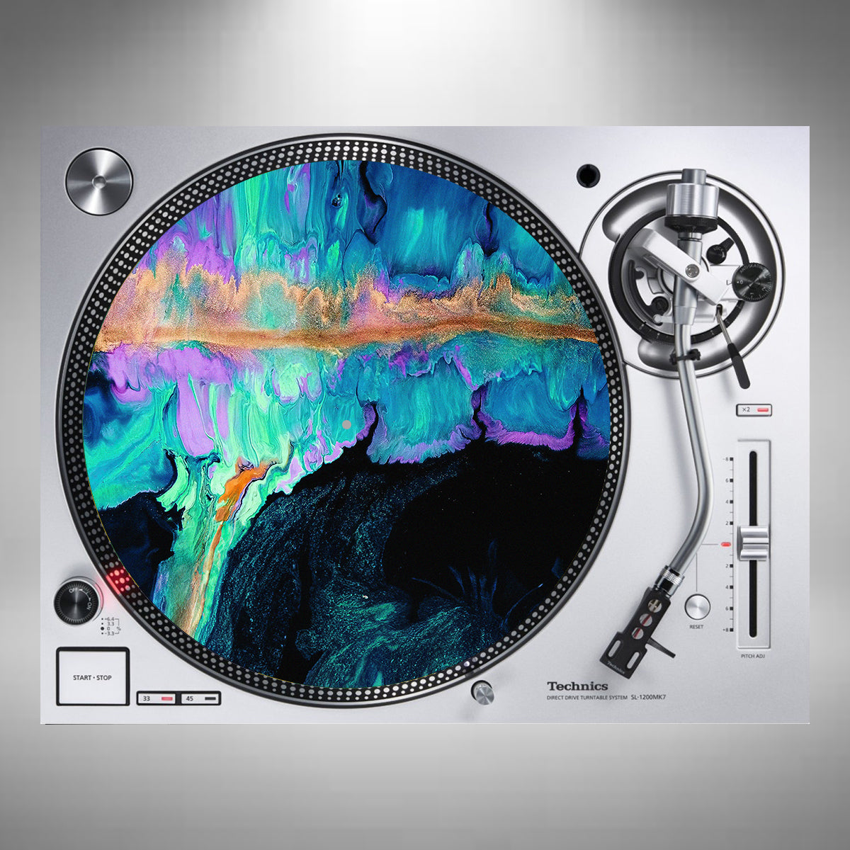 Liquid Acrylic Looking Slipmats Design 2