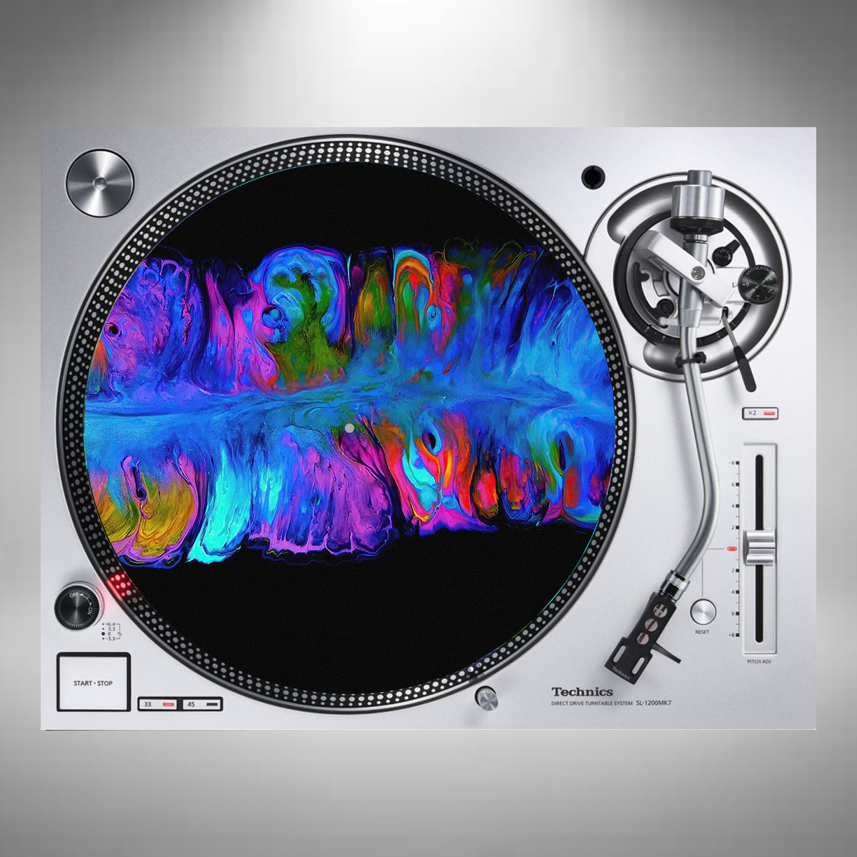 Liquid Acrylic Looking Slipmats Design 4
