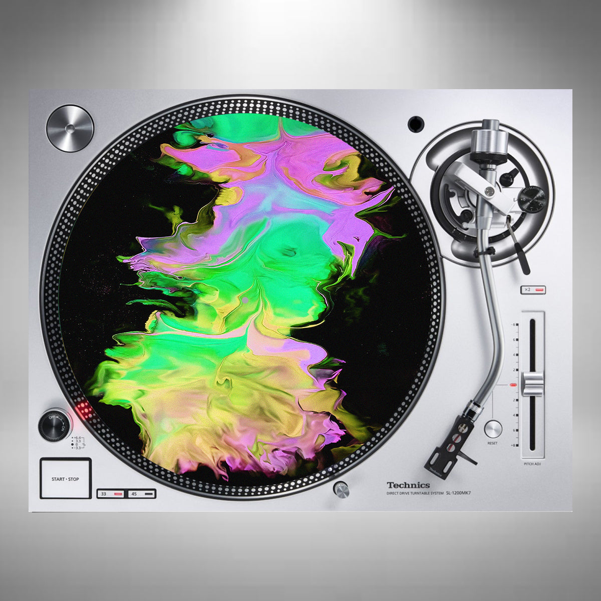 Liquid Acrylic Looking Slipmats Design 6