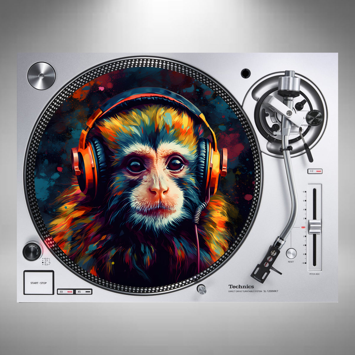Marmoset Wearing Headphones Slipmats
