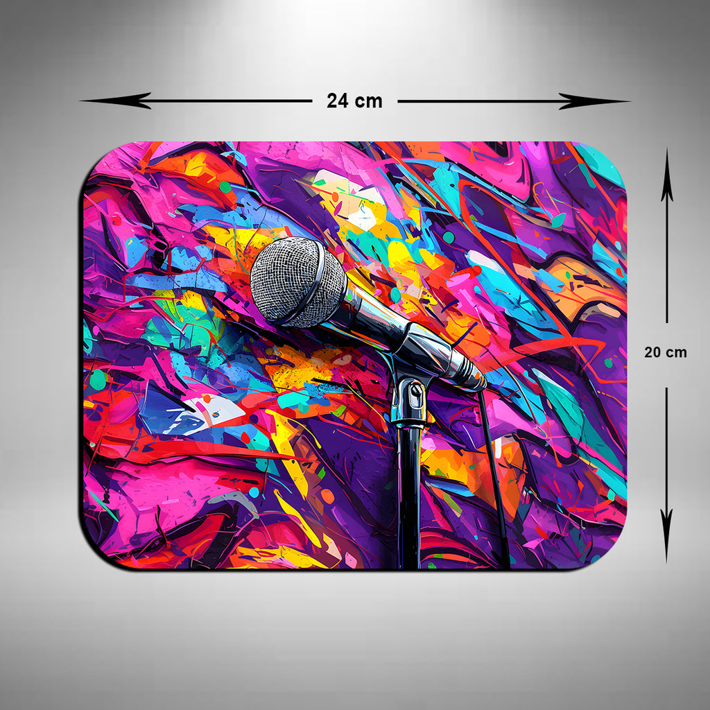 Micerophone Mouse Mat 2