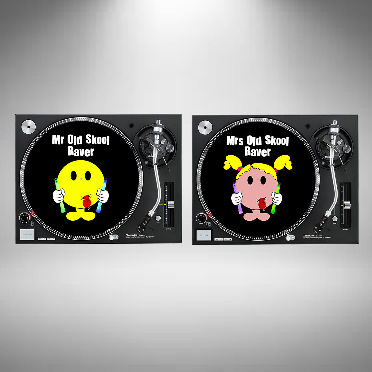 Mr / Mrs Old Skool Raver Slipmats