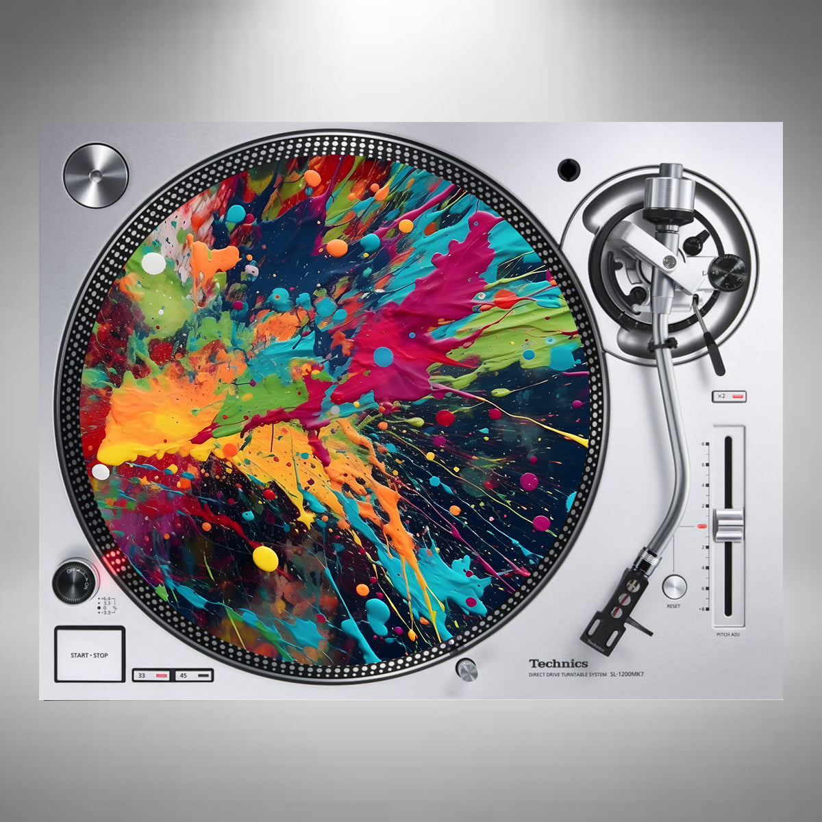 Paint Splatter Slipmats Design 7
