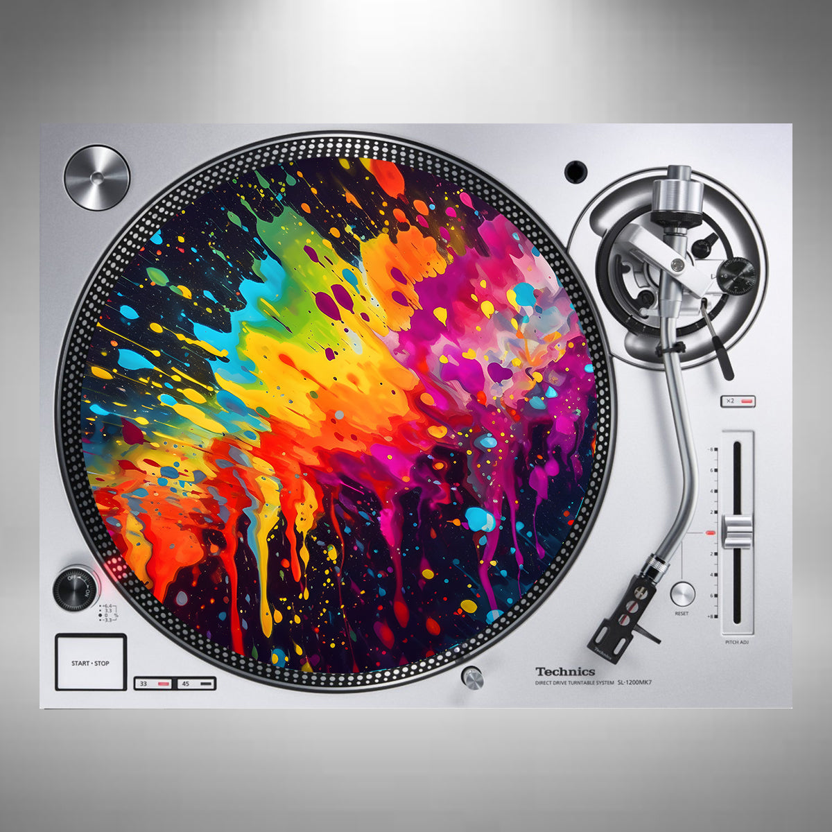 Paint Splatter Slipmats Design 6
