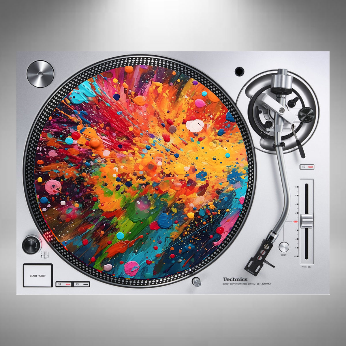 Paint Splatter Slipmats Design 8