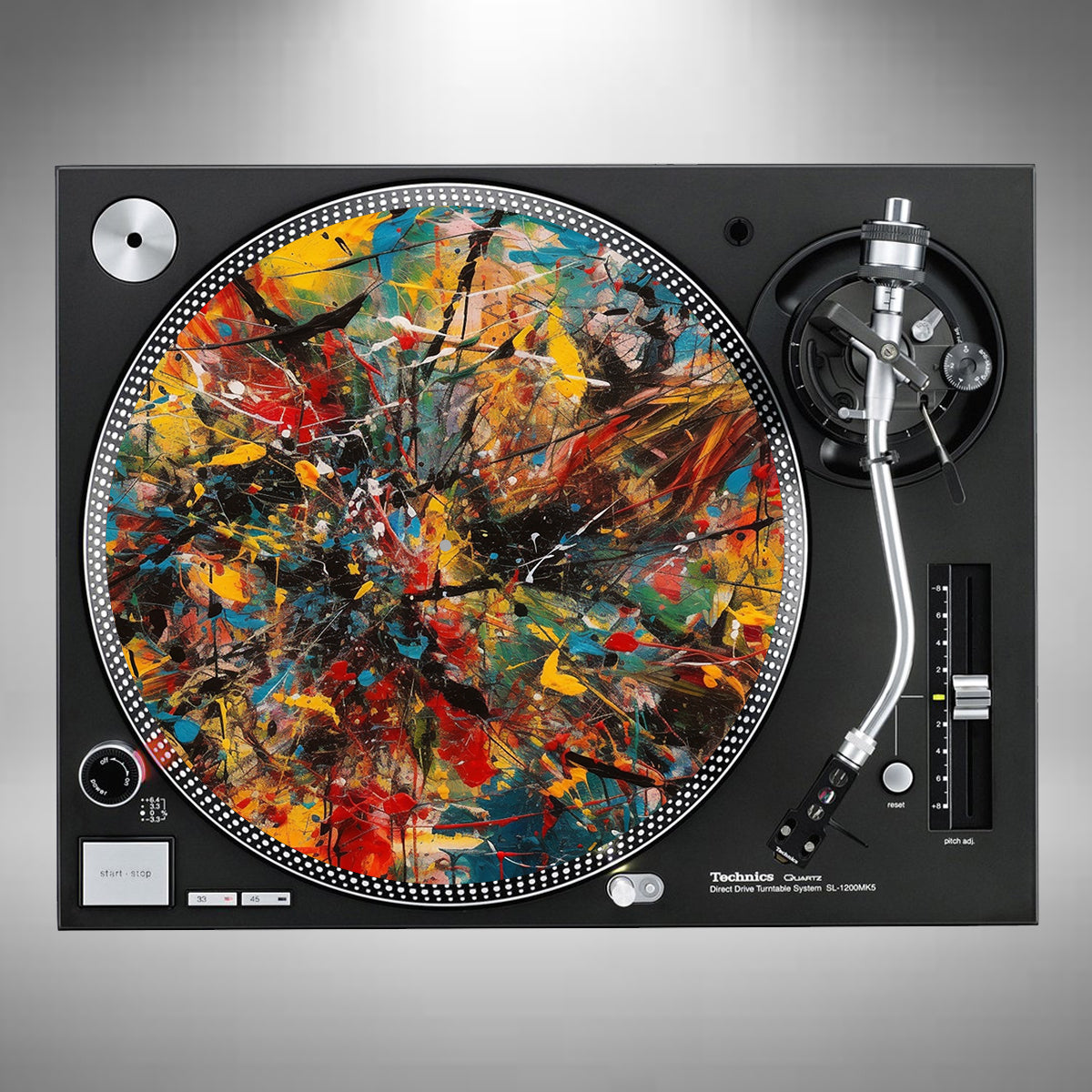 Paint Splatter Slipmats Design 2