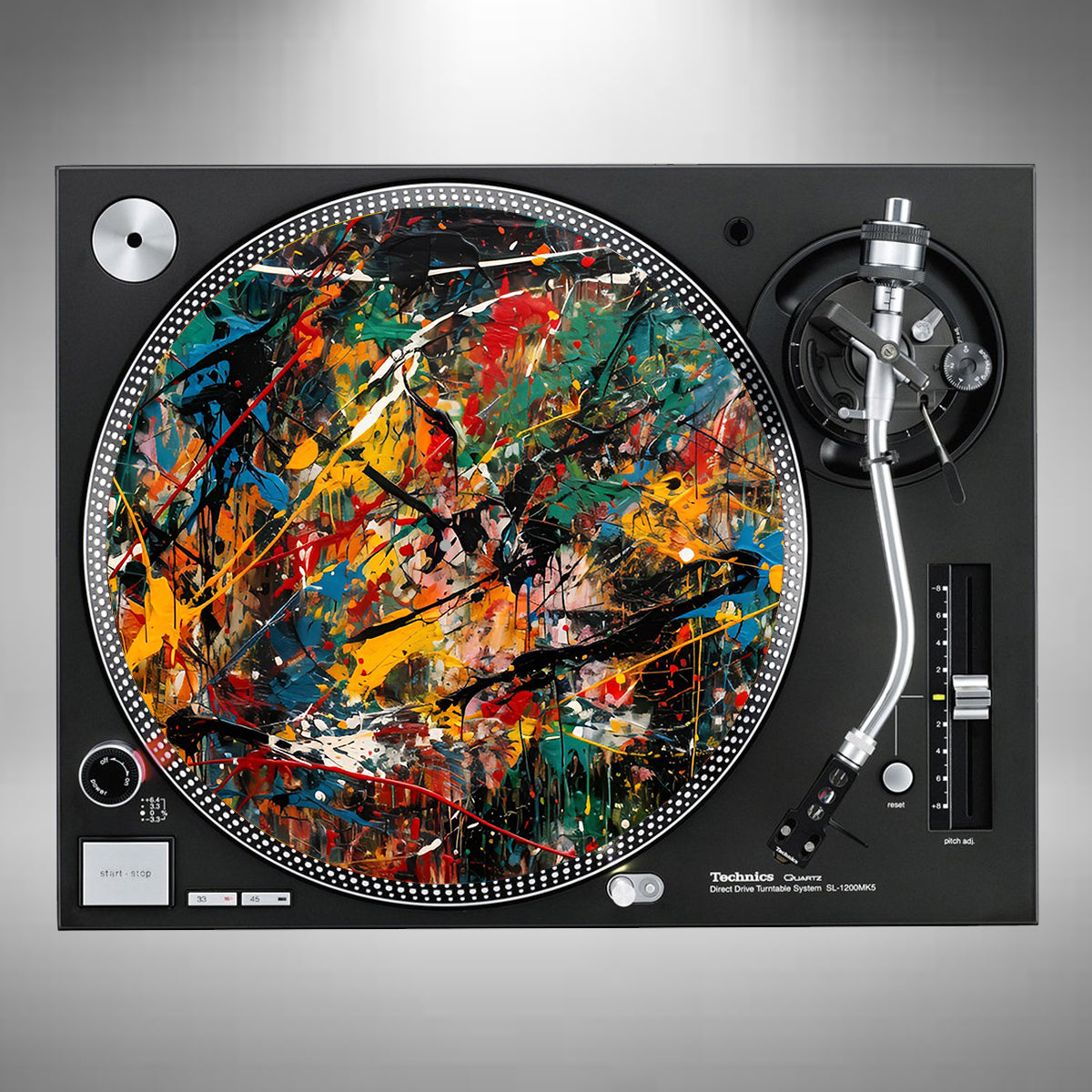 Paint Splatter Slipmats Design 3