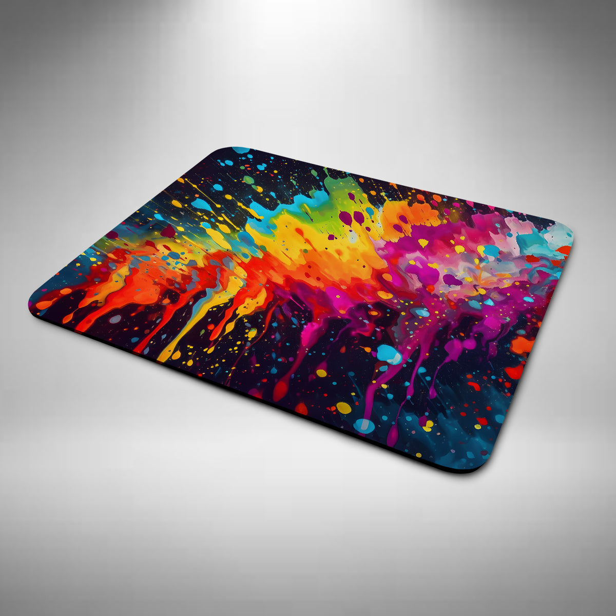Paint Splatter Mouse Mat Design 1