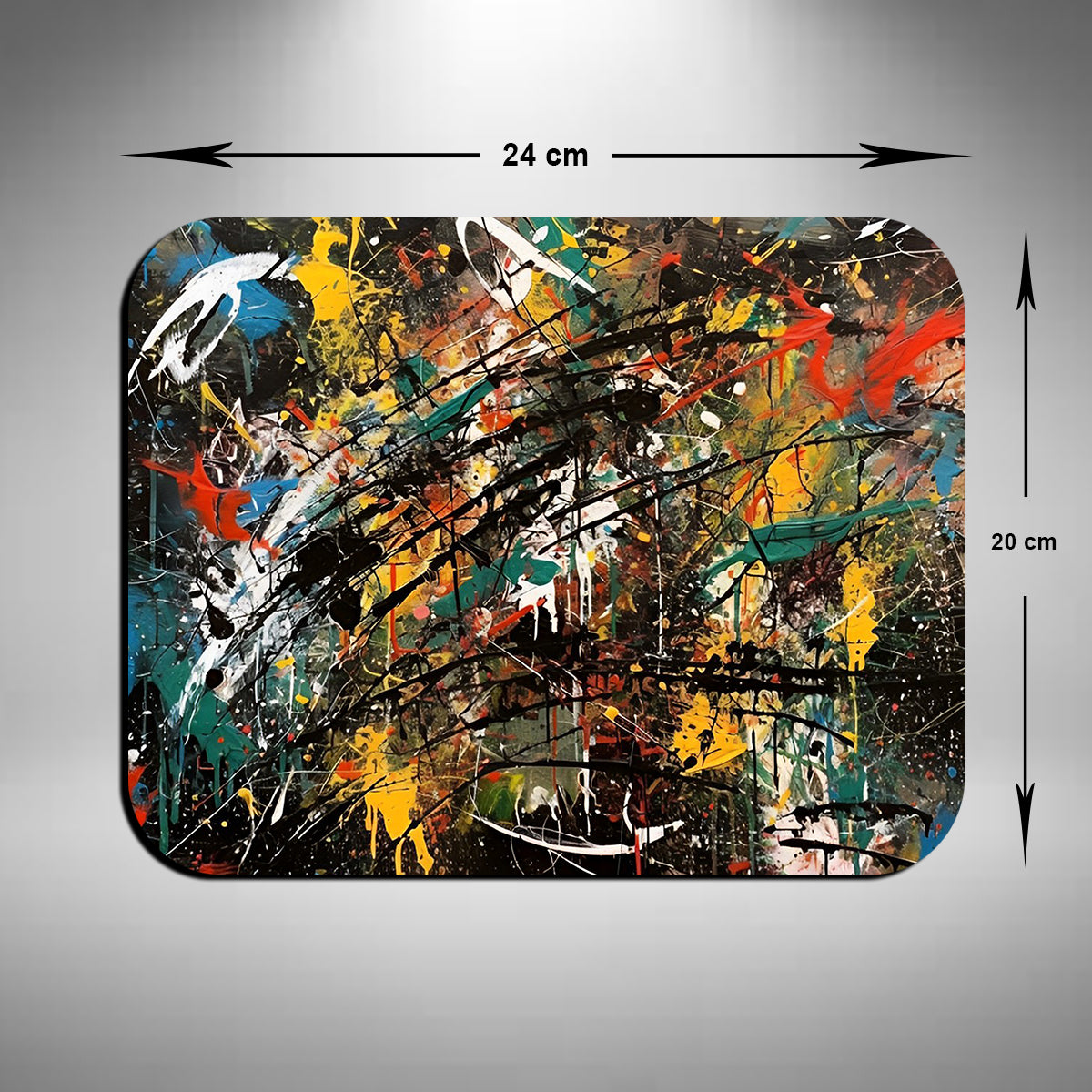 Paint Splatter Mouse Mat Design 5