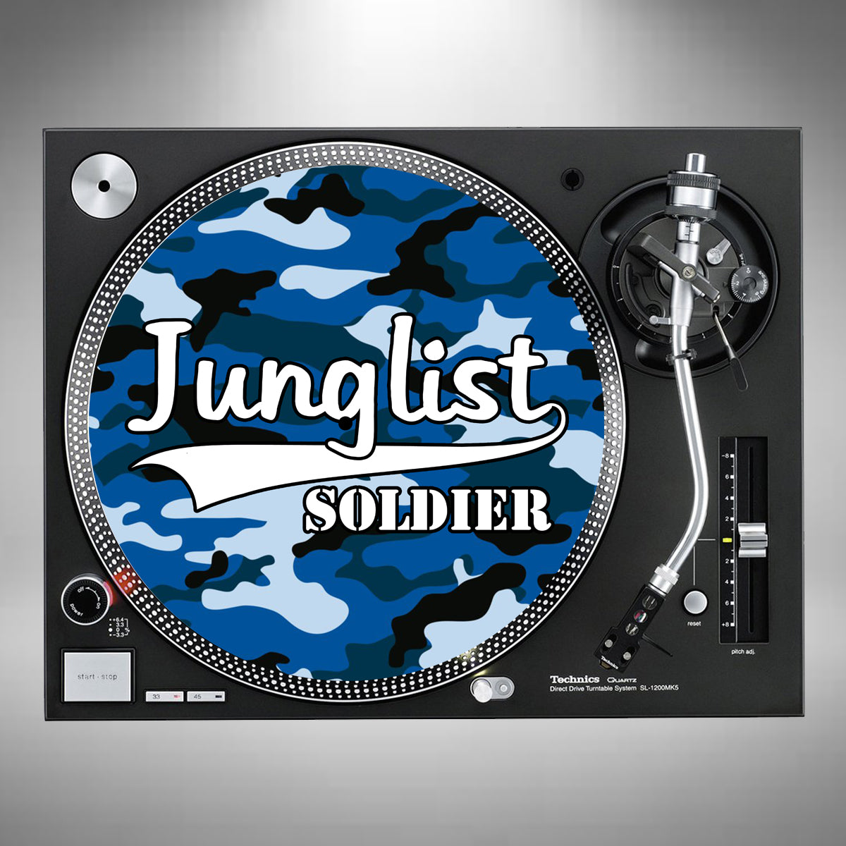 Junglist Soldier Slipmats Blue