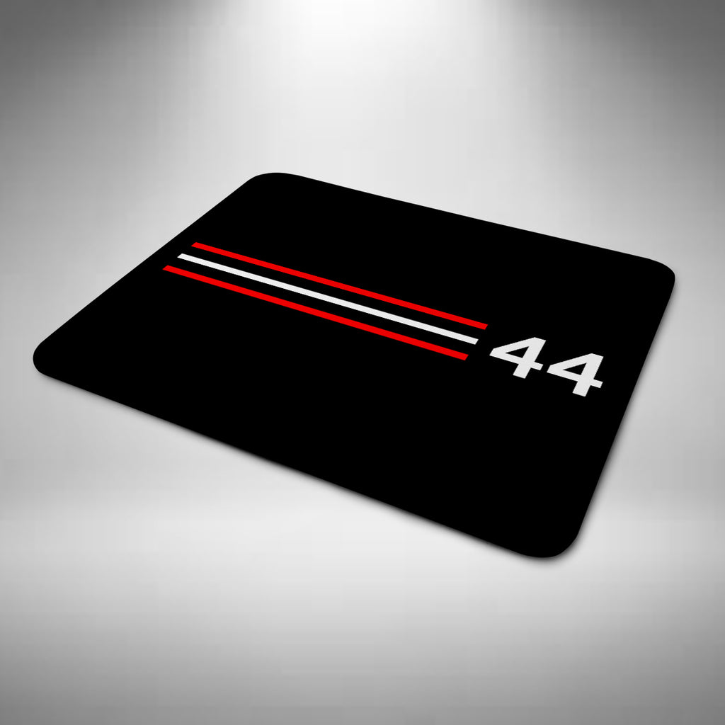 Lewis Hamilton Inspired Mouse Mat Black
