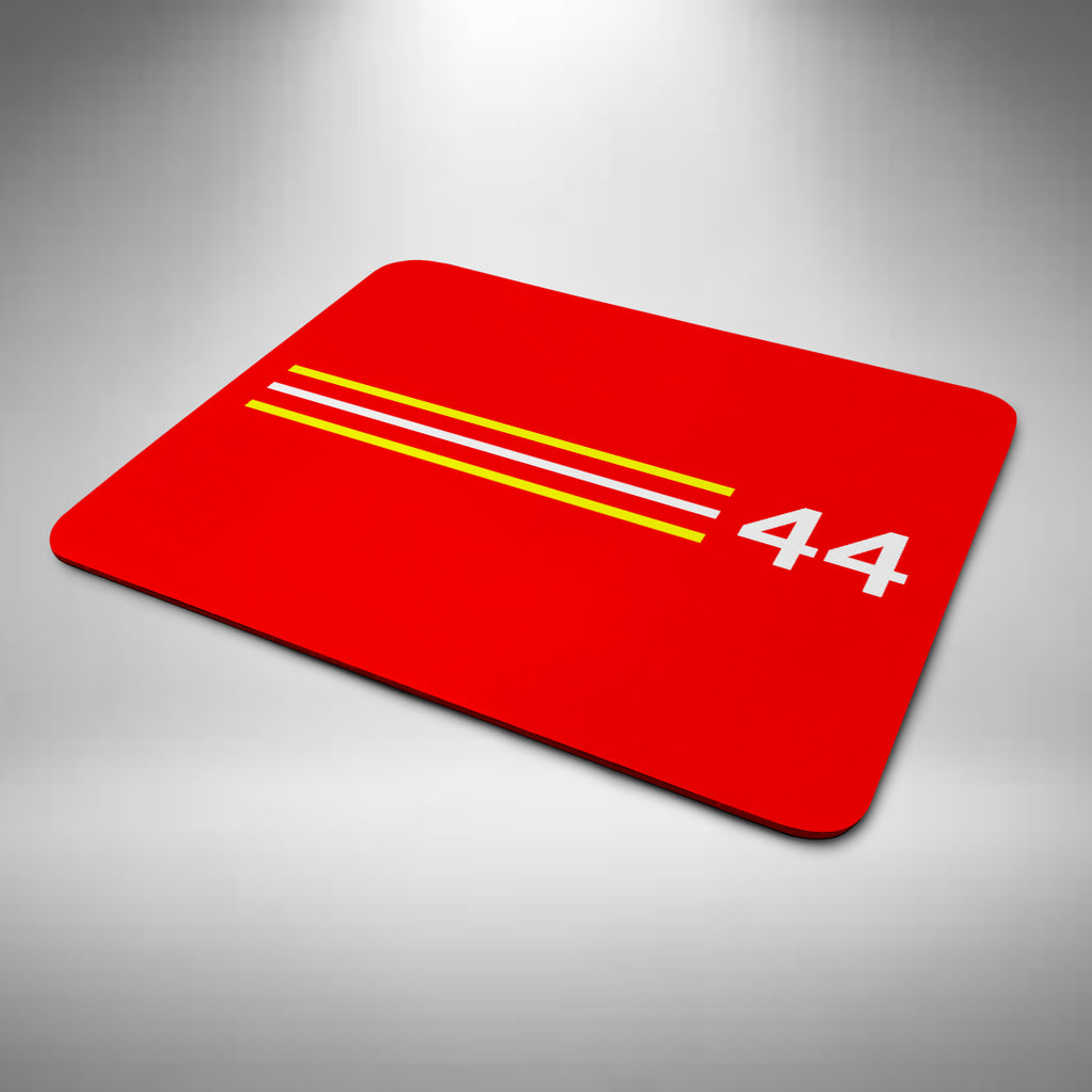 Lewis Hamilton Inspired Mouse Mat Red